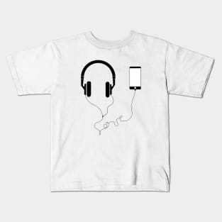 Music and love Kids T-Shirt